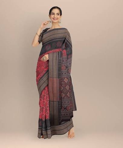 Premium Sambalpuri pure silk saree (PA004) - Image 2