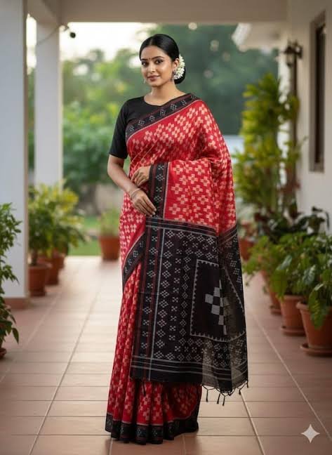 Premium Sambalpuri pure silk saree (PA004)
